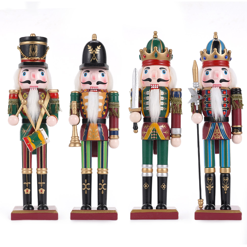 30CM Wooden Nutcracker Christm - مراجعة Nutcracker Figurine وسعره