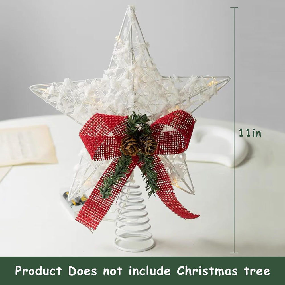 Christmas Tree LED Star Tree T - مراجعة Star Tree Topper وسعره
