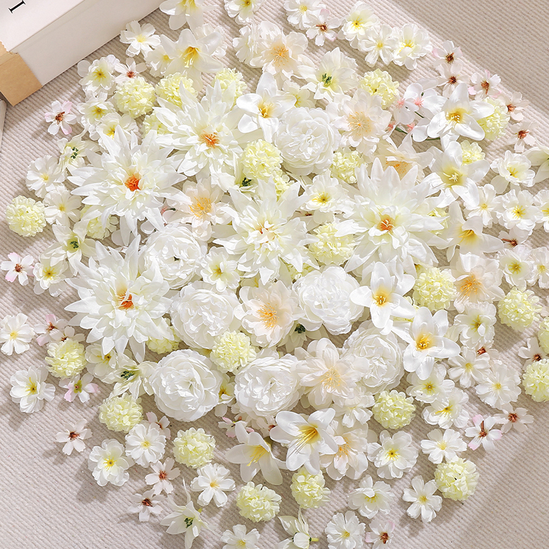 20/50Pcs Mix White Artificial  - مراجعة Christmas Wreath Fake وسعره