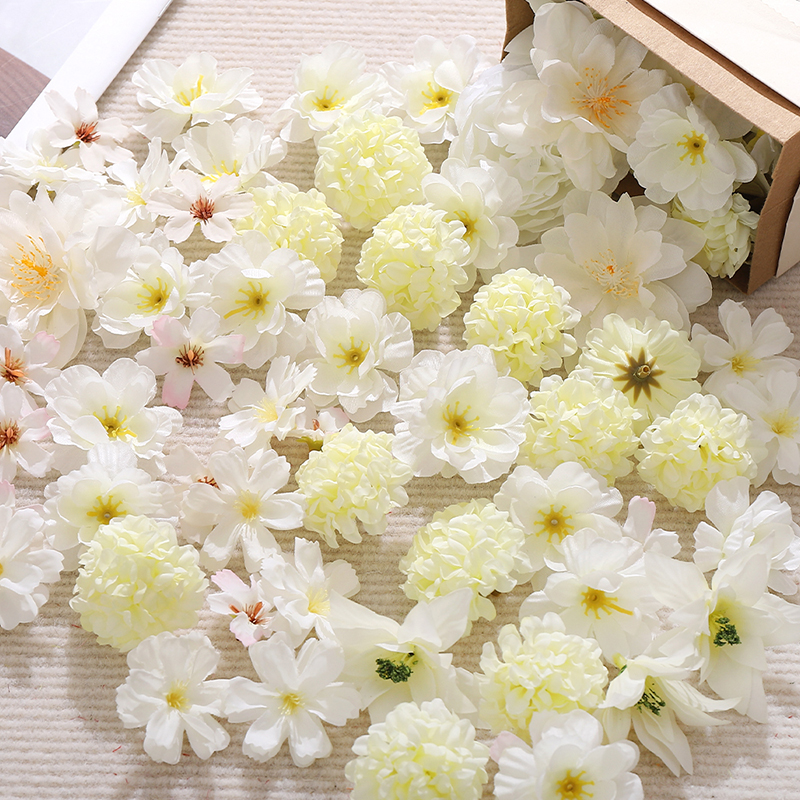 20/50Pcs Mix White Artificial  - مراجعة Christmas Wreath Fake وسعره