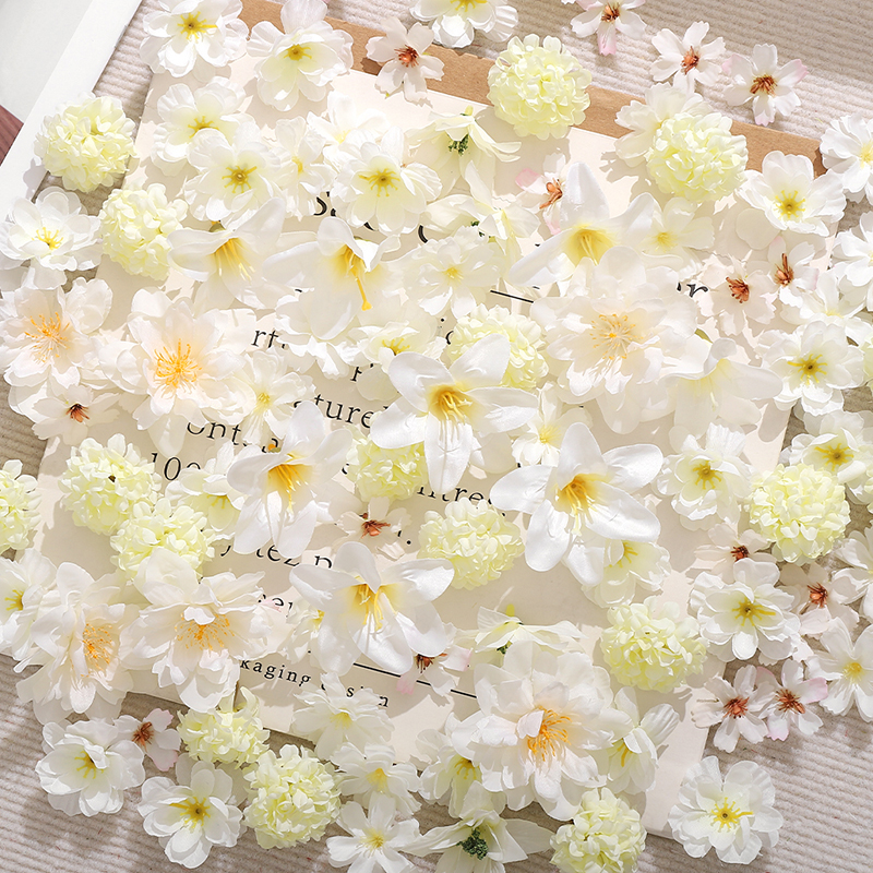 20/50Pcs Mix White Artificial  - مراجعة Christmas Wreath Fake وسعره
