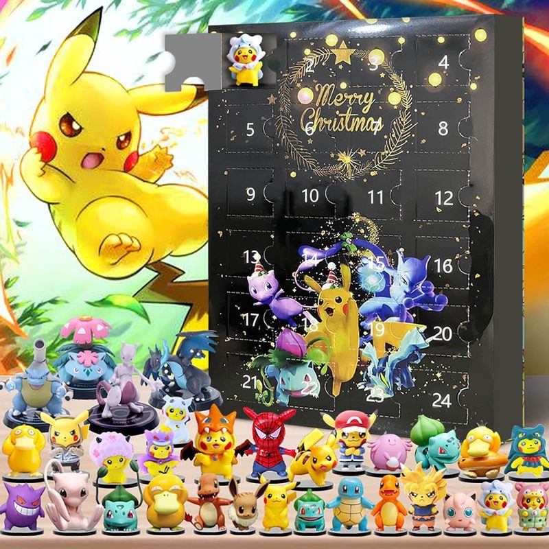 Pokemon 24 Days Christmas Coun - مراجعة Advent Calendar Gift وسعره