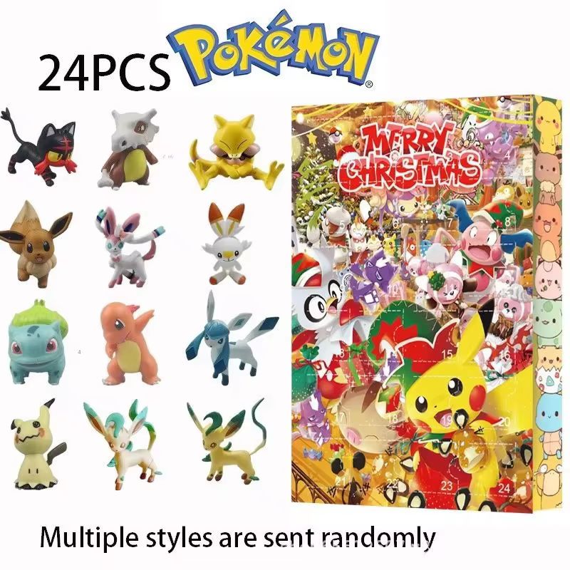 Pokemon 24 Days Christmas Coun - مراجعة Advent Calendar Gift وسعره