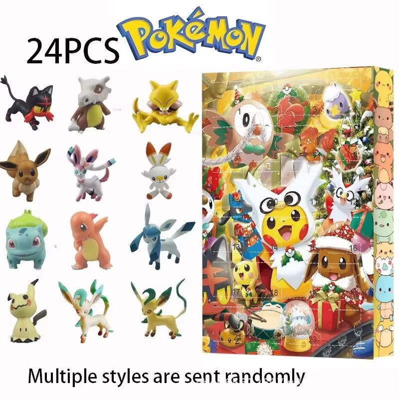 Pokemon 24 Days Christmas Coun - مراجعة Advent Calendar Gift وسعره