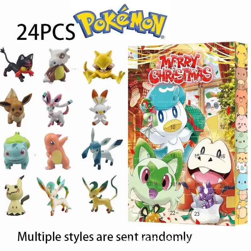 Pokemon 24 Days Christmas Coun - مراجعة Advent Calendar Gift وسعره