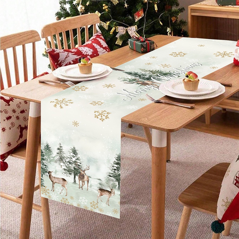 Christmas Table Runner Merry C - مراجعة Christmas Table Runner وسعره
