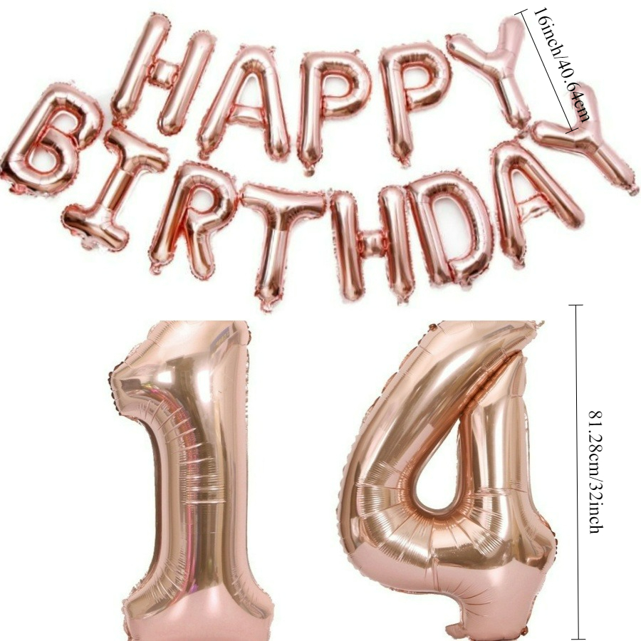 Happy Birthday 32Inch Number F - مراجعة Tinsel Garland Decoration وسعره
