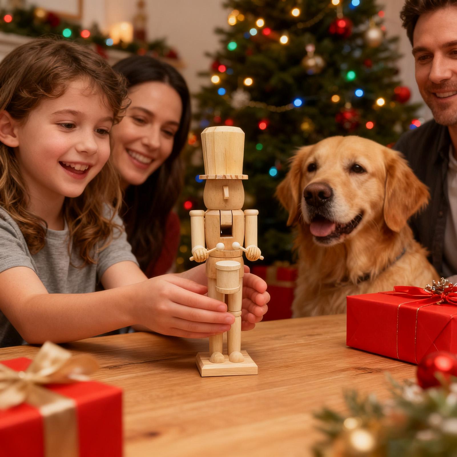 Nutcrackers Figures 38cm Woode - مراجعة Nutcracker Figurine وسعره