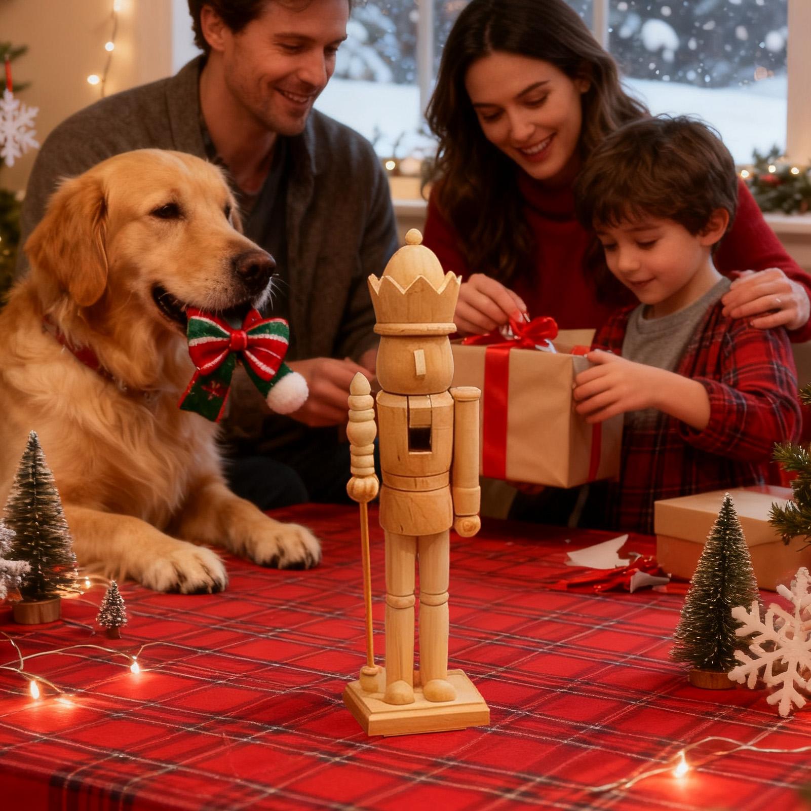 Nutcrackers Figures 38cm Woode - مراجعة Nutcracker Figurine وسعره