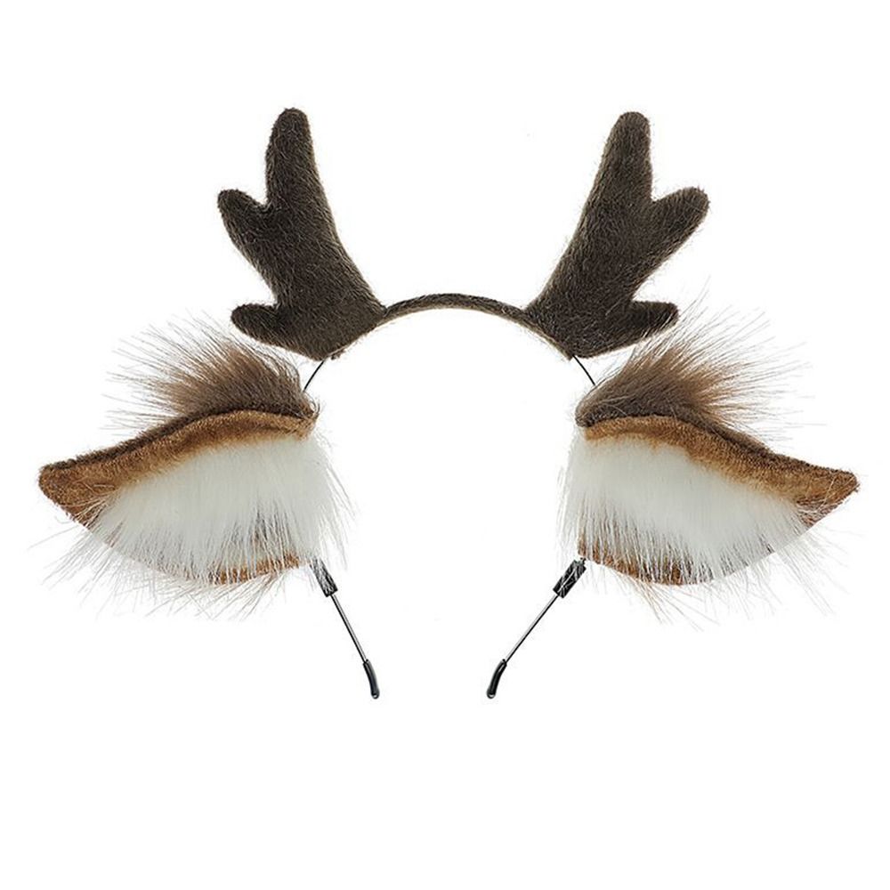 Deer Ears Reindeer Antler Head - مراجعة Reindeer Antlers Headband وسعره