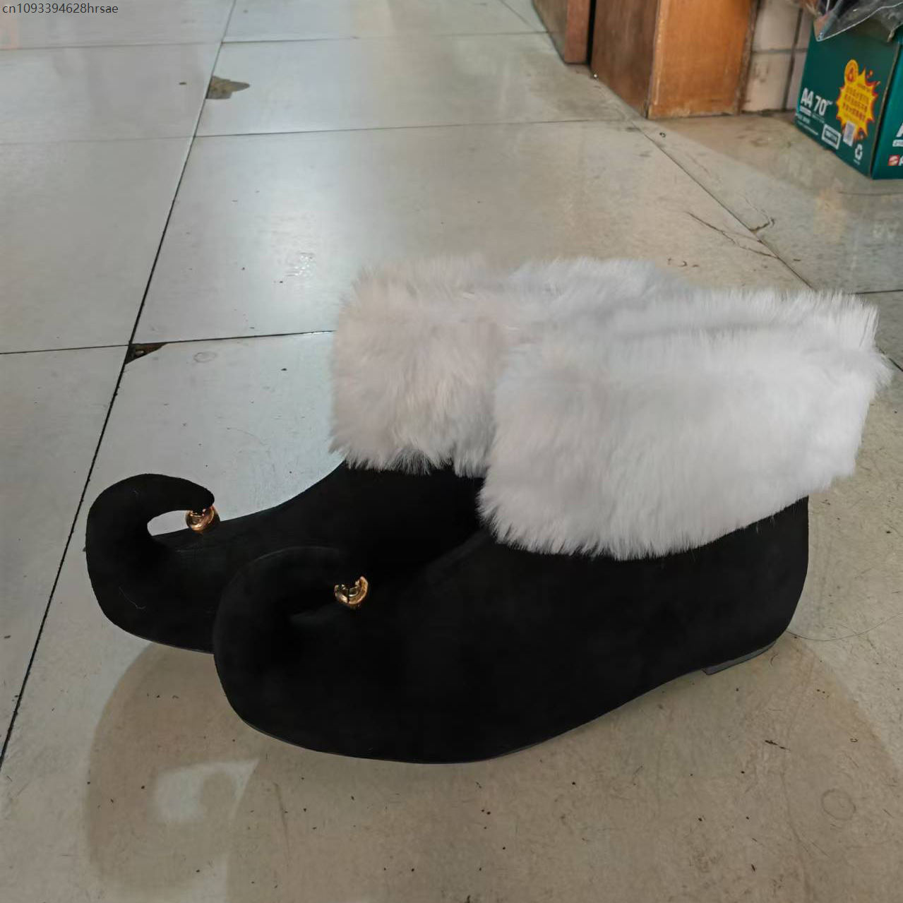 Christmas Suede Boots With Jin - مراجعة Elf Costume Christmas وسعره