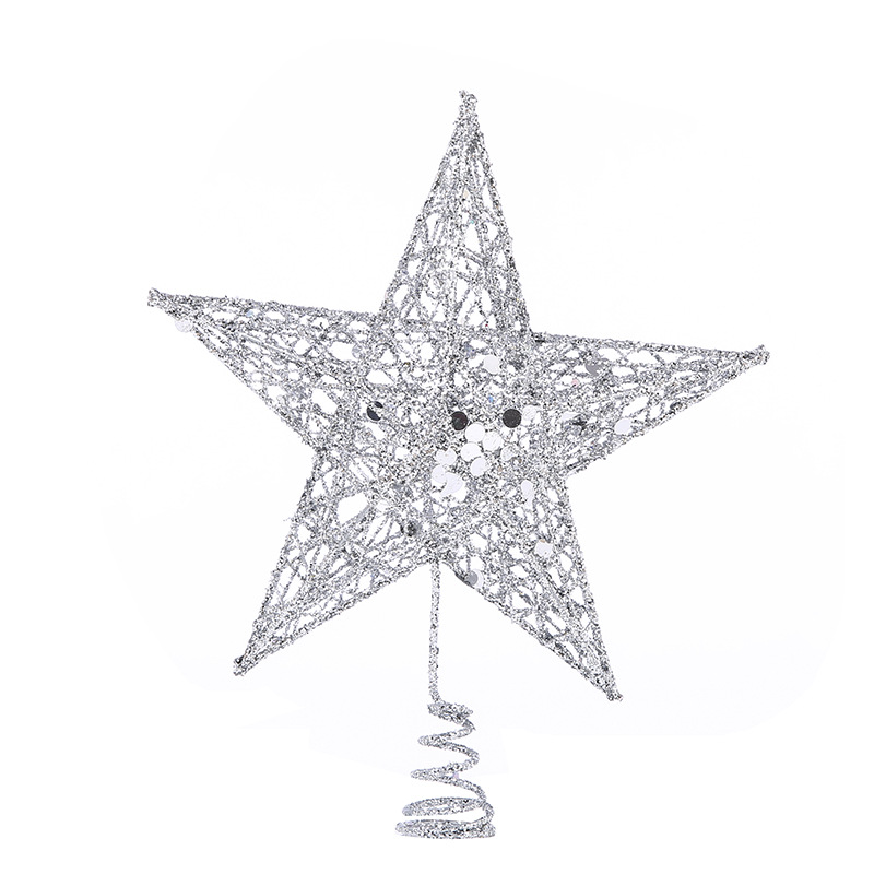15/20/25/30cm Hollow Star Gold - مراجعة Star Tree Topper وسعره