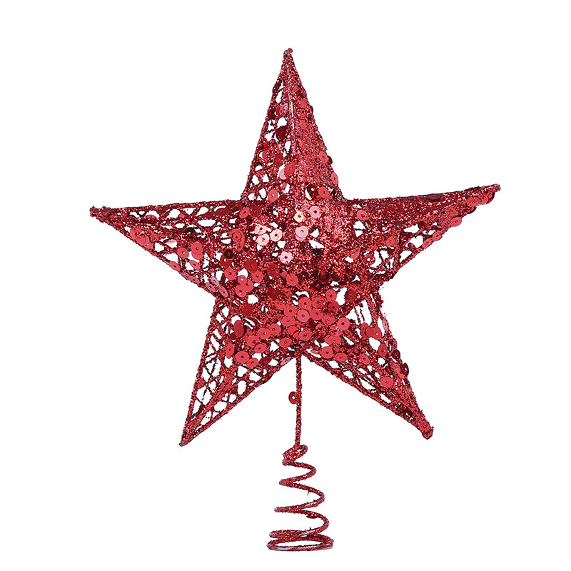 15/20/25/30cm Hollow Star Gold - مراجعة Star Tree Topper وسعره