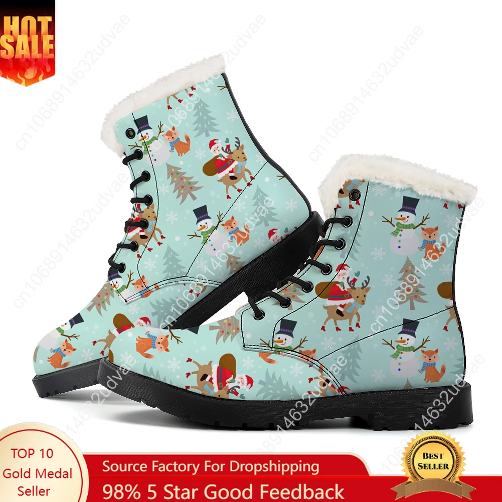 Christmas Plush Boots Mens Wom - مراجعة Christmas Lights Outdoor وسعره