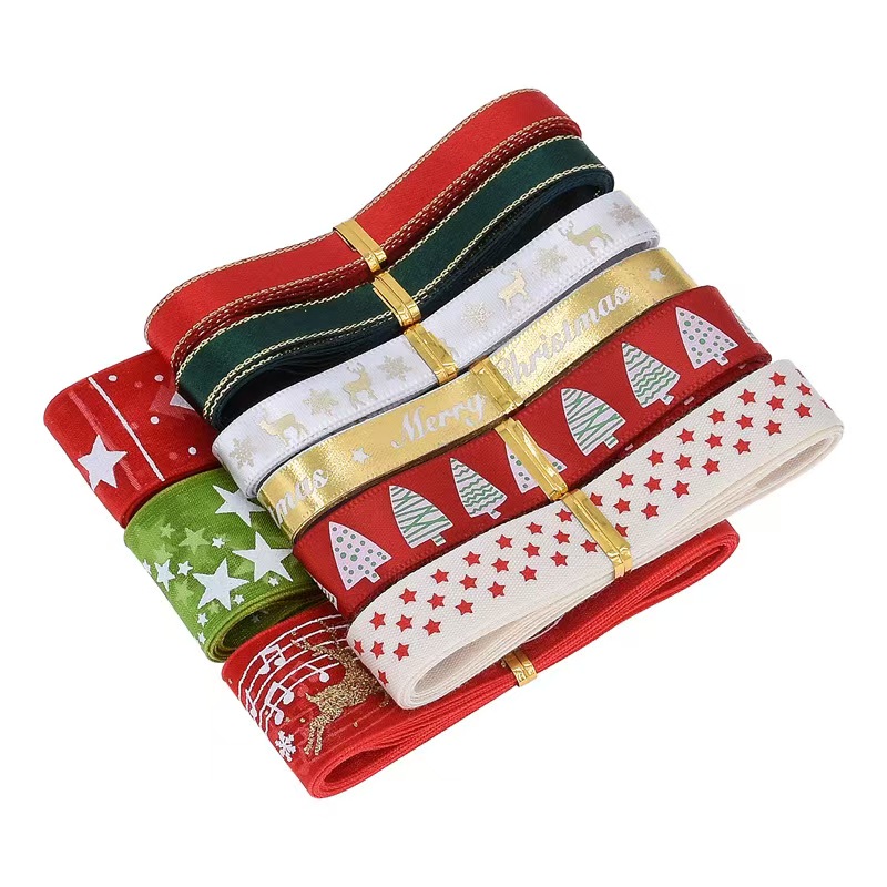 9pcs Christmas Ribbons Set Fes - مراجعة Gift Box Wrap Set وسعره