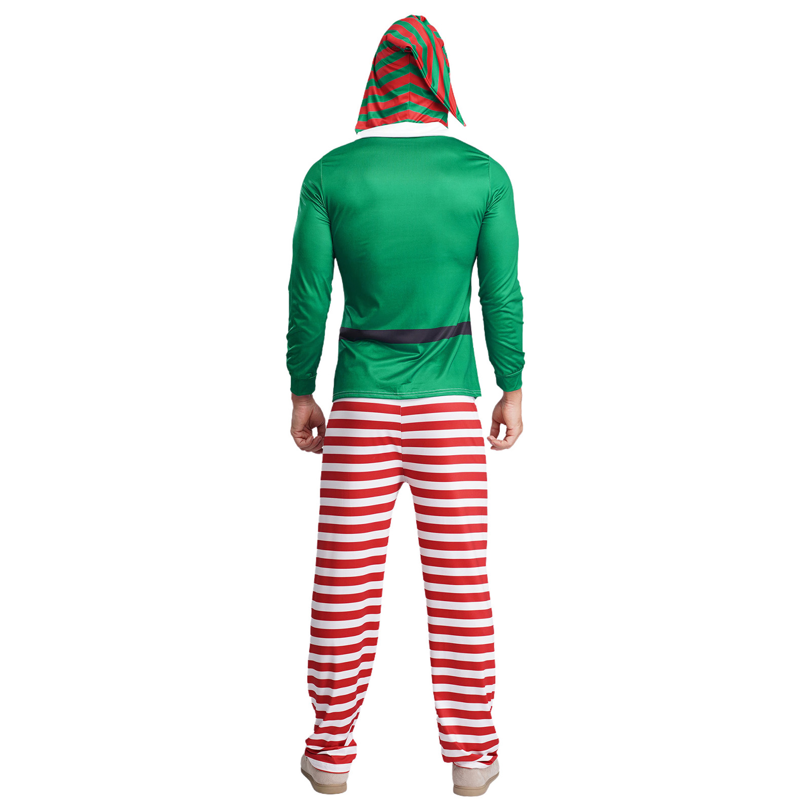 Mens Christmas Elf Pajamas Par - مراجعة Elf Costume Christmas وسعره