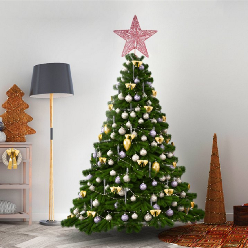 Christmas Pink Pentagon Top St - مراجعة Star Tree Topper وسعره