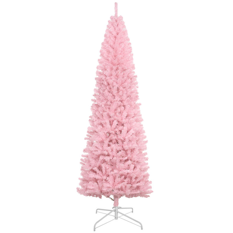 HOMCOM 8' Artificial Christmas - مراجعة Christmas Tree Artificial وسعره