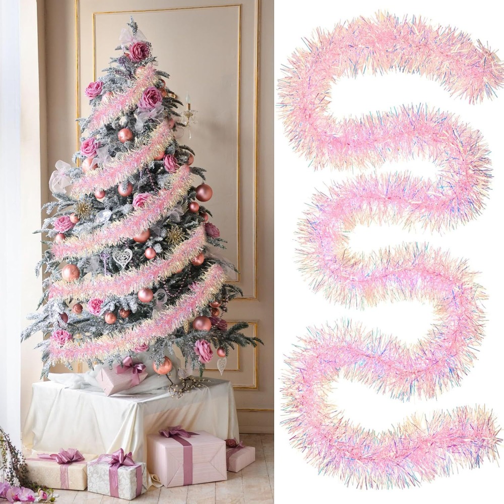 2M/9CM Christmas Decorations S - مراجعة Tinsel Garland Decoration وسعره