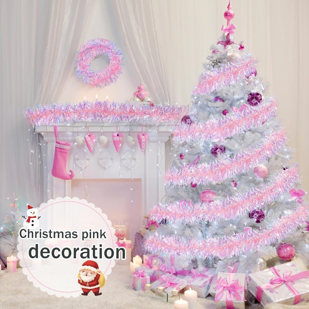 2M/9CM Christmas Decorations S - مراجعة Tinsel Garland Decoration وسعره