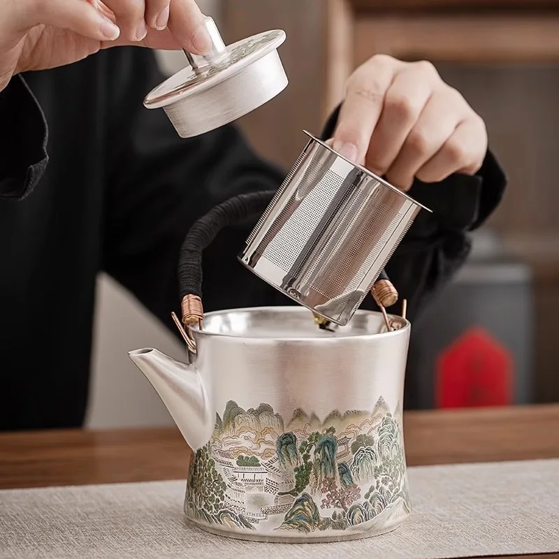 Z30- Liu Yin one pot two cups  - مراجعة Gift Box Wrap Set وسعره