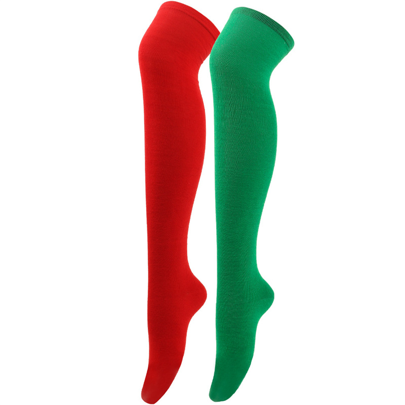 Women Over Knee Socks Christma - مراجعة Christmas Stocking Hanging وسعره