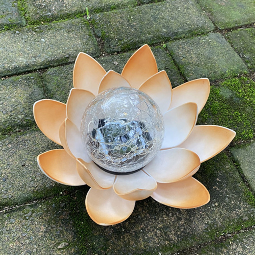 Lotus Shaped Garden Solar Ligh - مراجعة Christmas Lights Outdoor وسعره