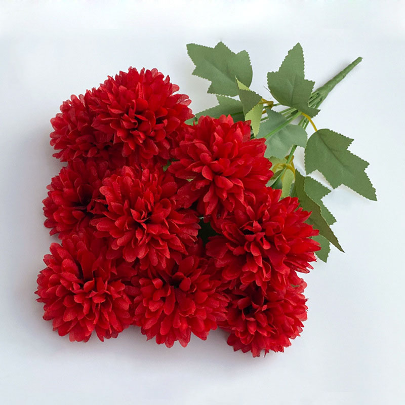 Artificial Flower Bouquet Chry - مراجعة Christmas Wreath Fake وسعره