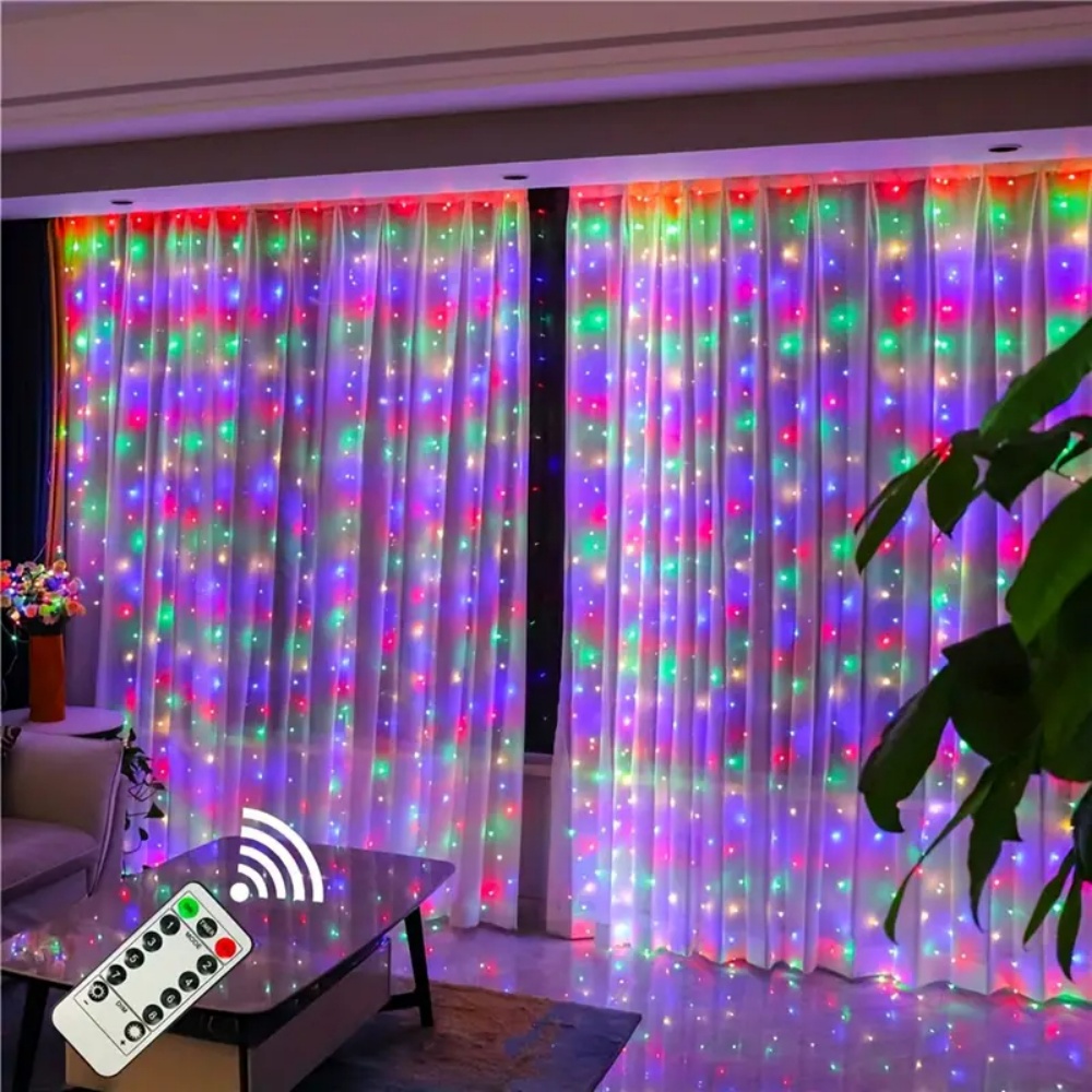 LED Curtain String Lights Garl - مراجعة Led Fairy String Lights وسعره