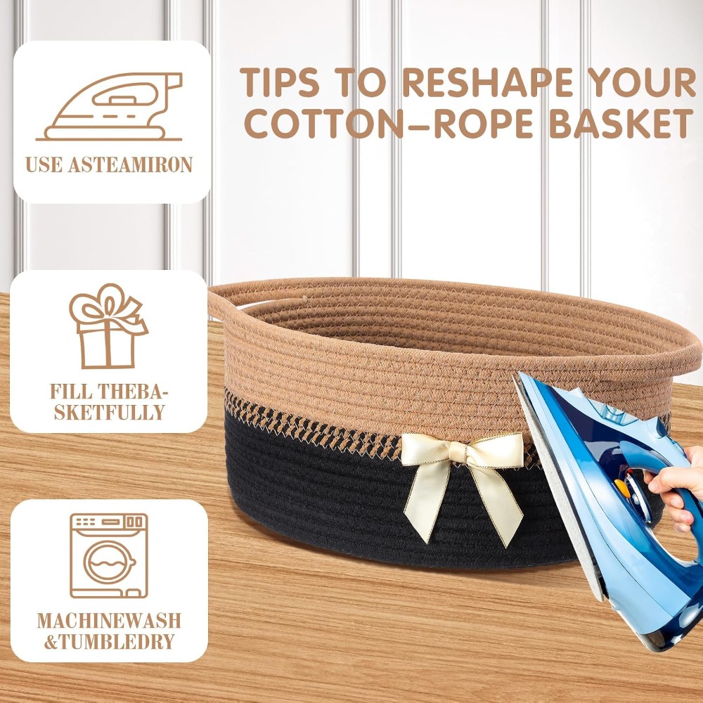 Woven Basket for Gift Empty wi - مراجعة Gift Box Wrap Set وسعره
