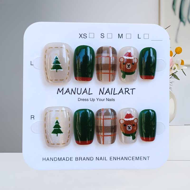 10 Pcs Christmas Half Handmade - مراجعة Christmas Tree Artificial وسعره