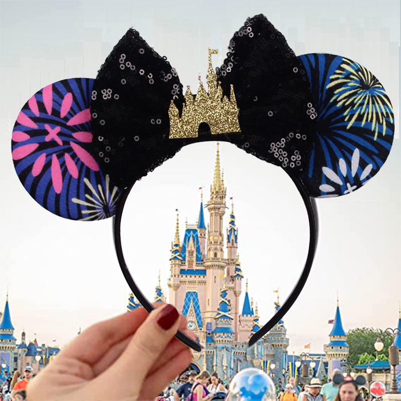 Disney Castle Mickey Mouse Ear - مراجعة Reindeer Antlers Headband وسعره
