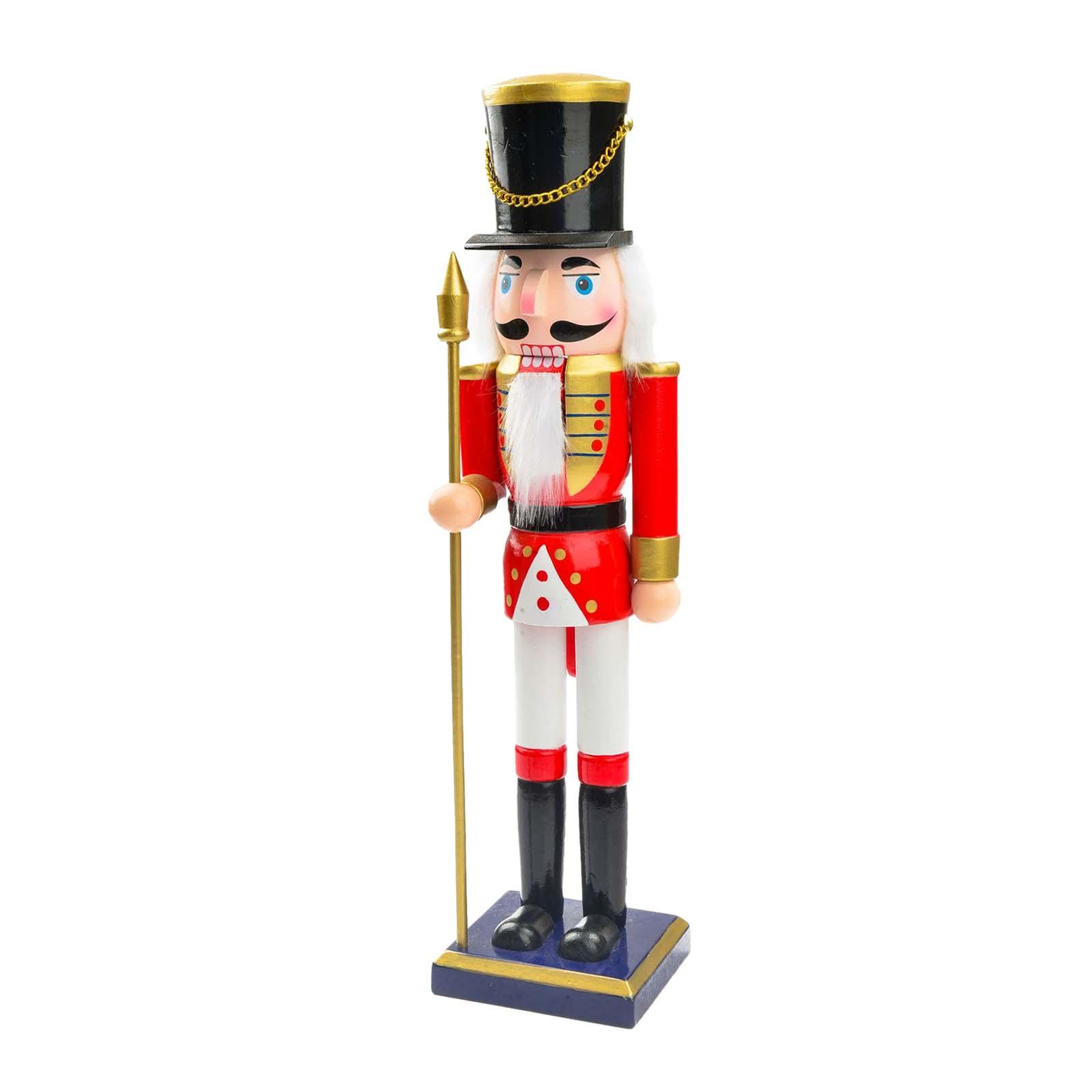 25cm Wooden Christmas Nutcrack - مراجعة Nutcracker Figurine وسعره