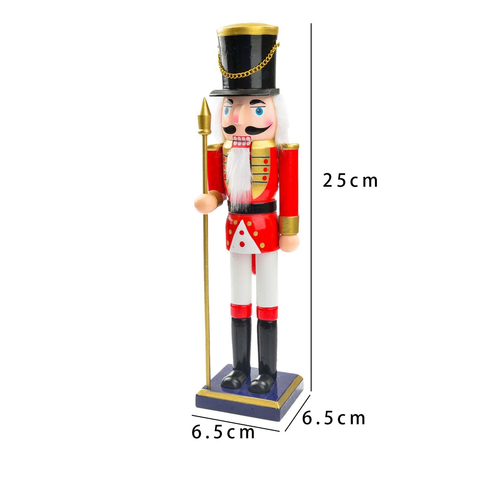 25cm Wooden Christmas Nutcrack - مراجعة Nutcracker Figurine وسعره