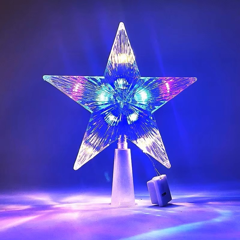 15cm Christmas Glowing Tree To - مراجعة Star Tree Topper وسعره