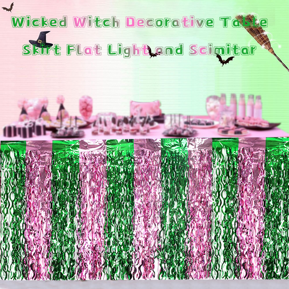 Wicked Witch Party Table Decor - مراجعة Tinsel Garland Decoration وسعره