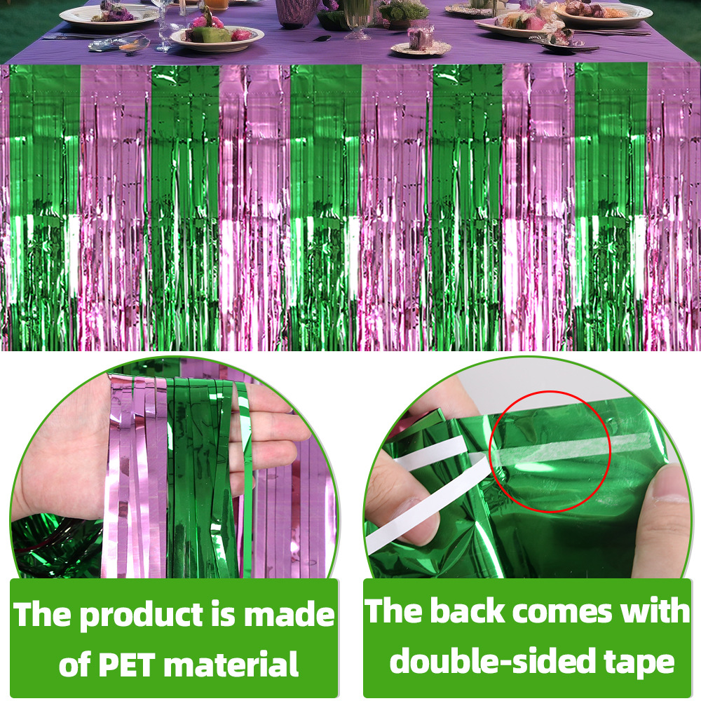 Wicked Witch Party Table Decor - مراجعة Tinsel Garland Decoration وسعره
