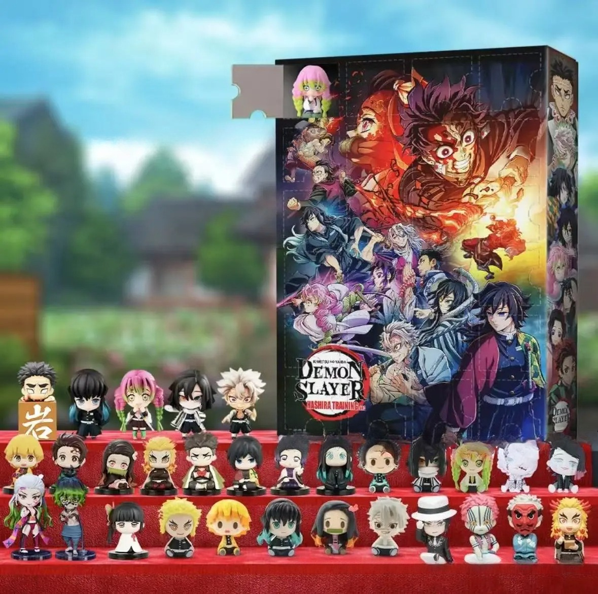 IN STOCK -New 2D Demon Slayer  - مراجعة Advent Calendar Gift وسعره