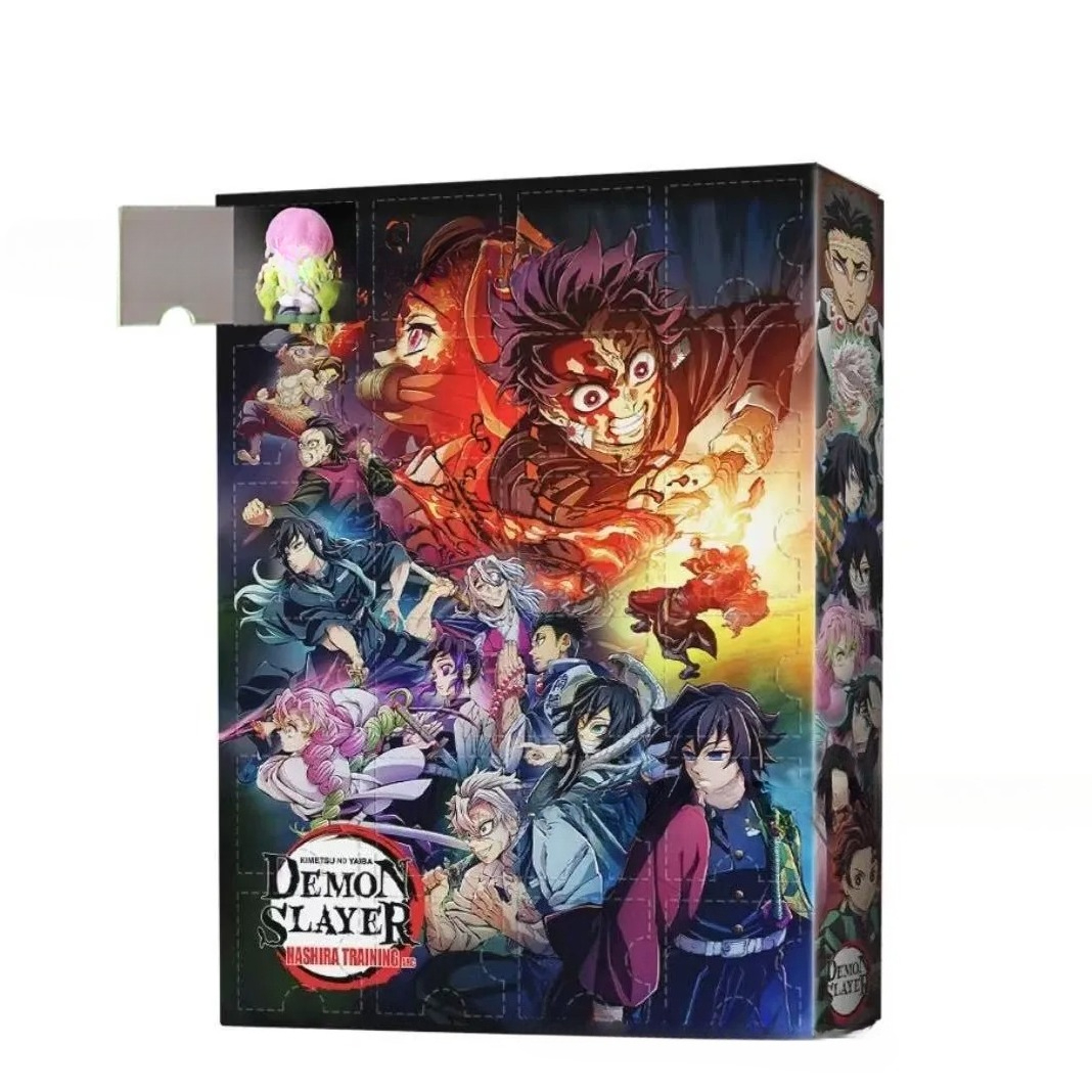 IN STOCK -New 2D Demon Slayer  - مراجعة Advent Calendar Gift وسعره