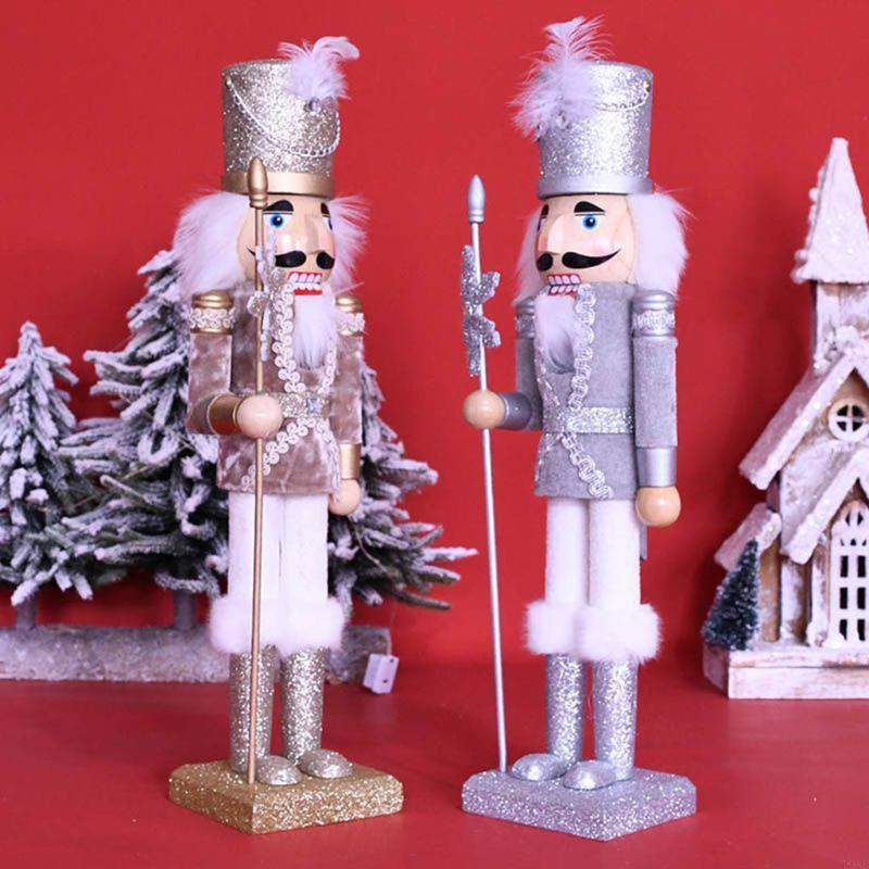 L9NB Desktop Ornament Wooden N - مراجعة Nutcracker Figurine وسعره