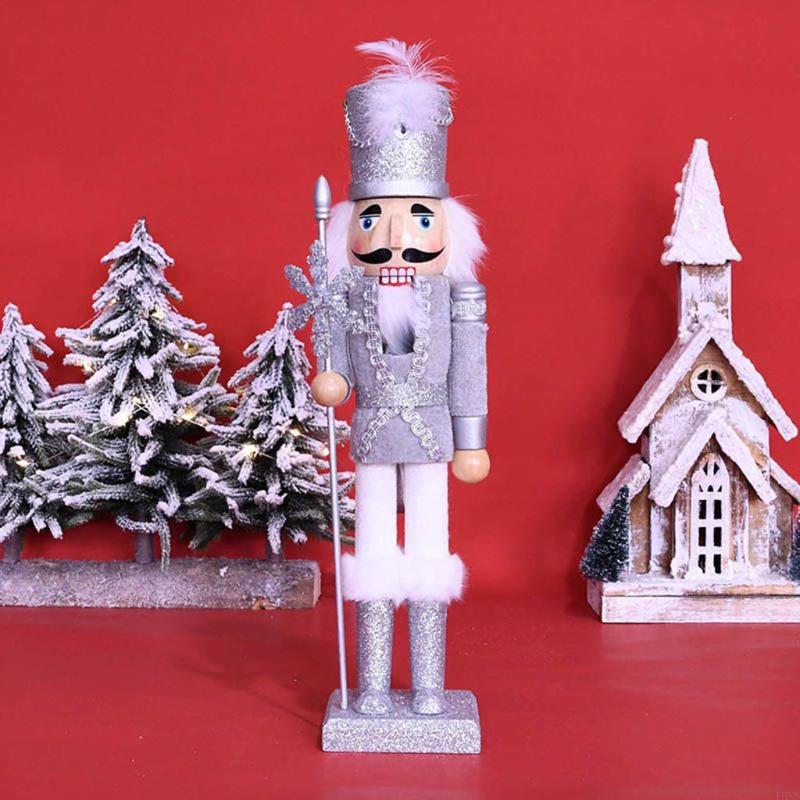 L9NB Desktop Ornament Wooden N - مراجعة Nutcracker Figurine وسعره