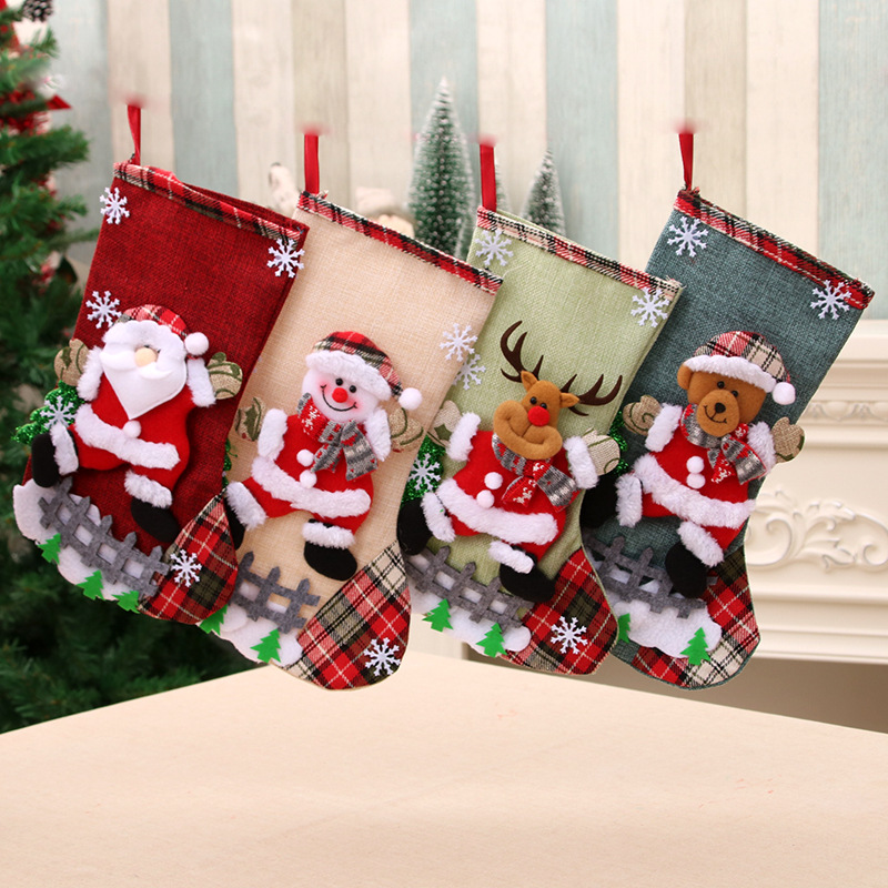 31cm Large Christmas Stockings - مراجعة Christmas Stocking Hanging وسعره