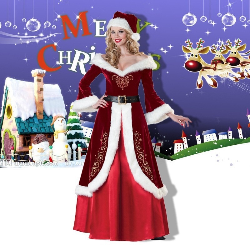 Santa Claus Costume Women Men  - مراجعة Elf Costume Christmas وسعره