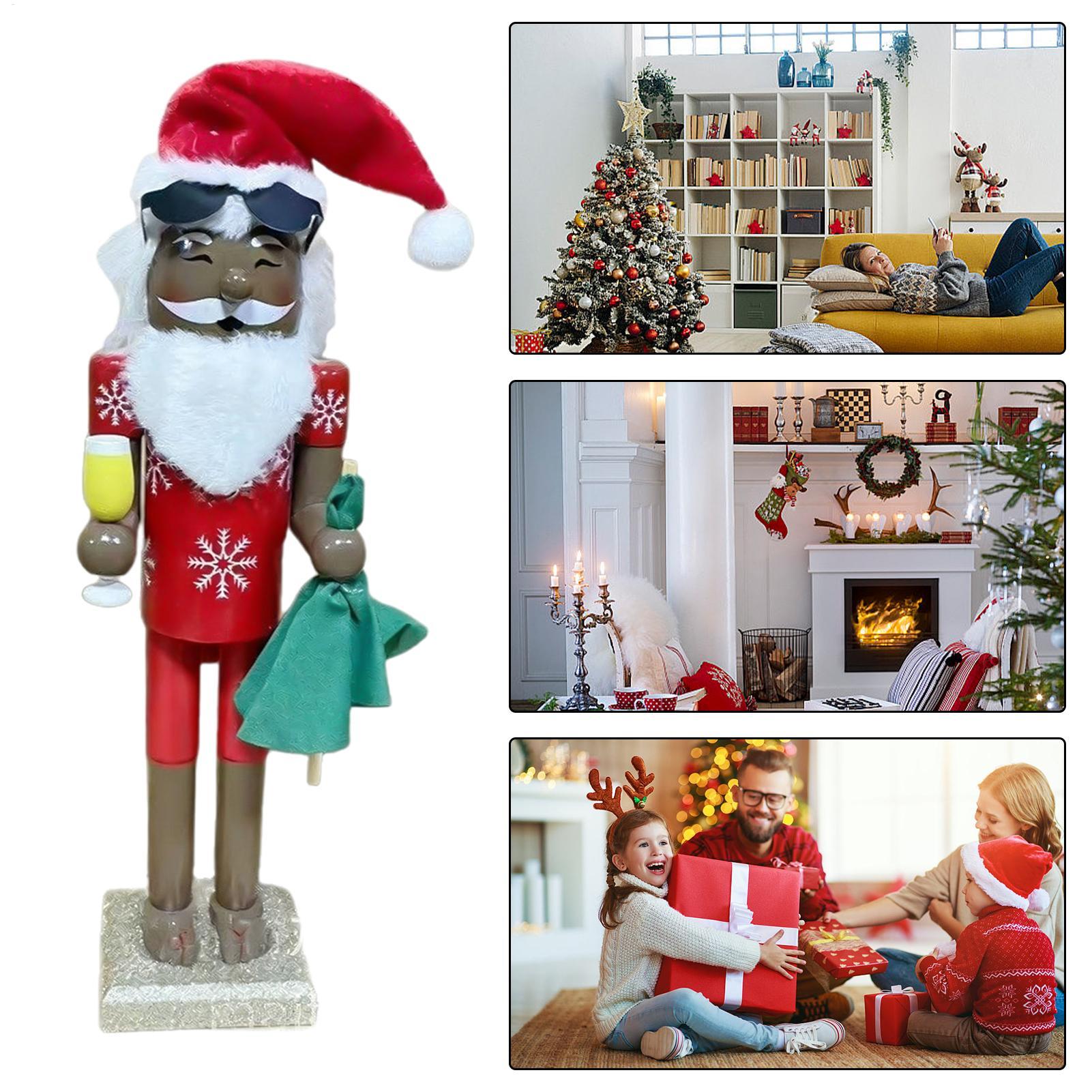 Nutcracker Decor Christmas Afr - مراجعة Nutcracker Figurine وسعره