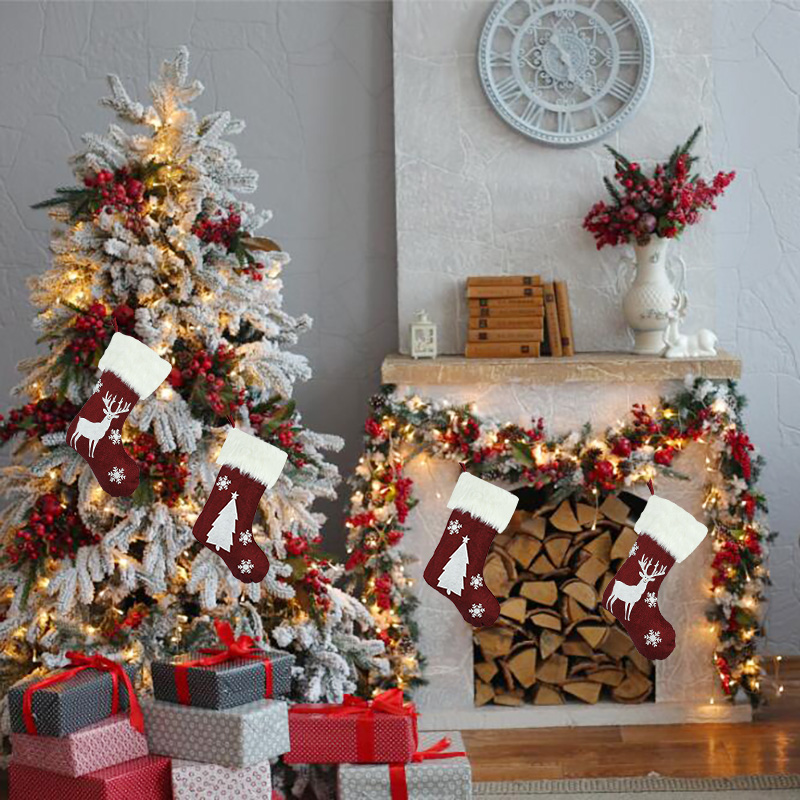Christmas Socks With Led Light - مراجعة Christmas Stocking Hanging وسعره