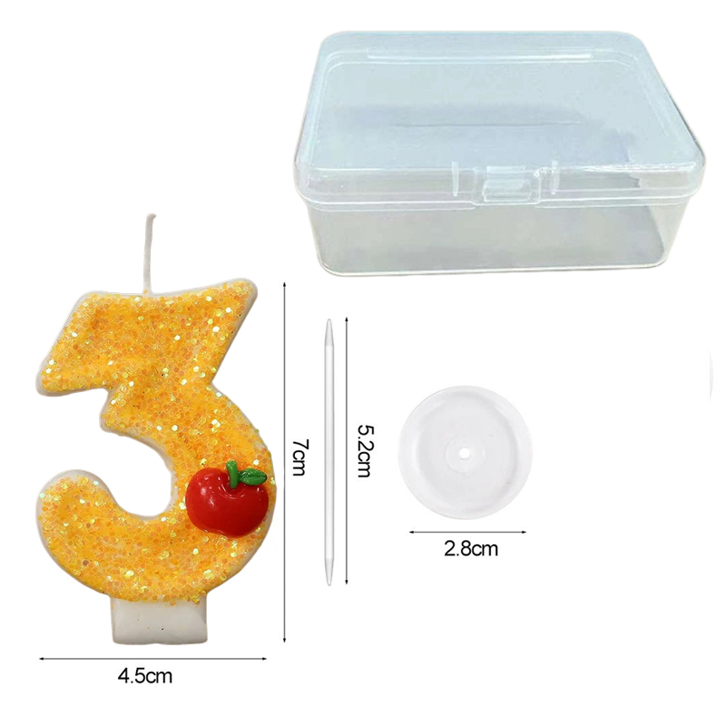 Red Apple Fresh Yellow Digital - مراجعة Holiday Candle Set وسعره