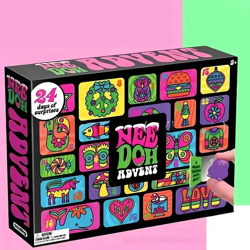 Surprise Blind Box Needoh Adve - مراجعة Advent Calendar Gift وسعره
