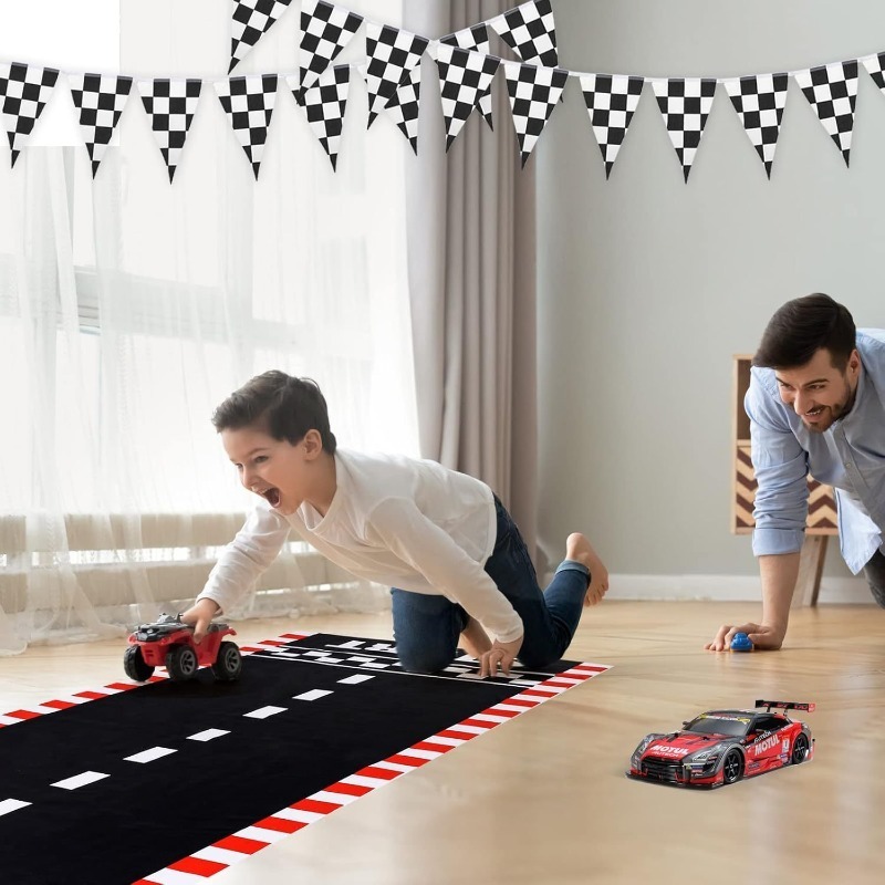 Race Car Racetrack Table Runne - مراجعة Christmas Table Runner وسعره