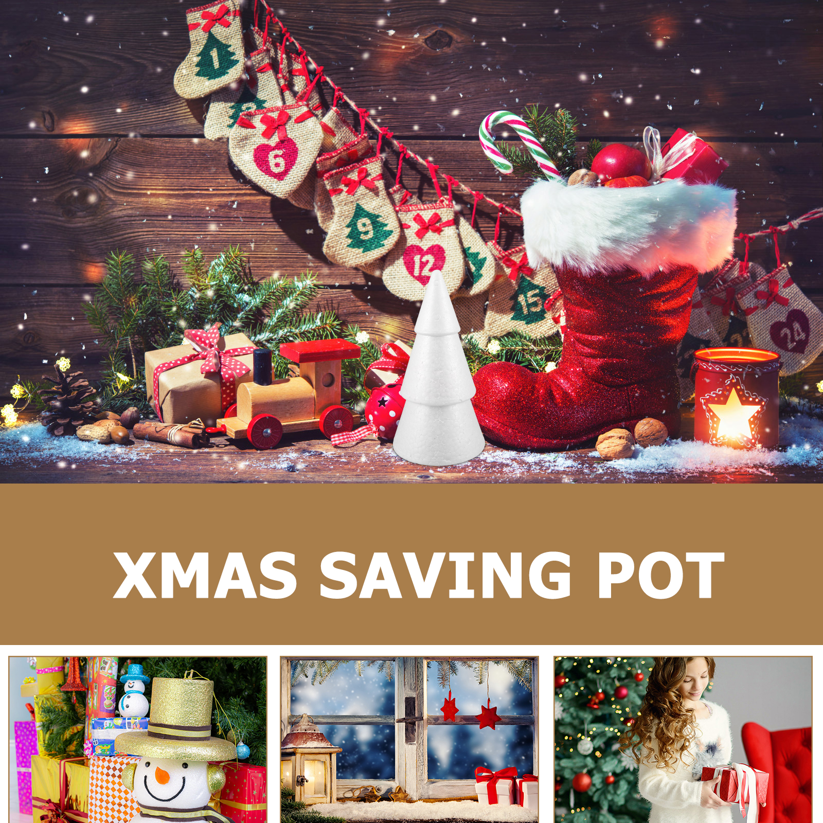 3 Pcs Simulated Christmas Tree - مراجعة Christmas Tree Artificial وسعره