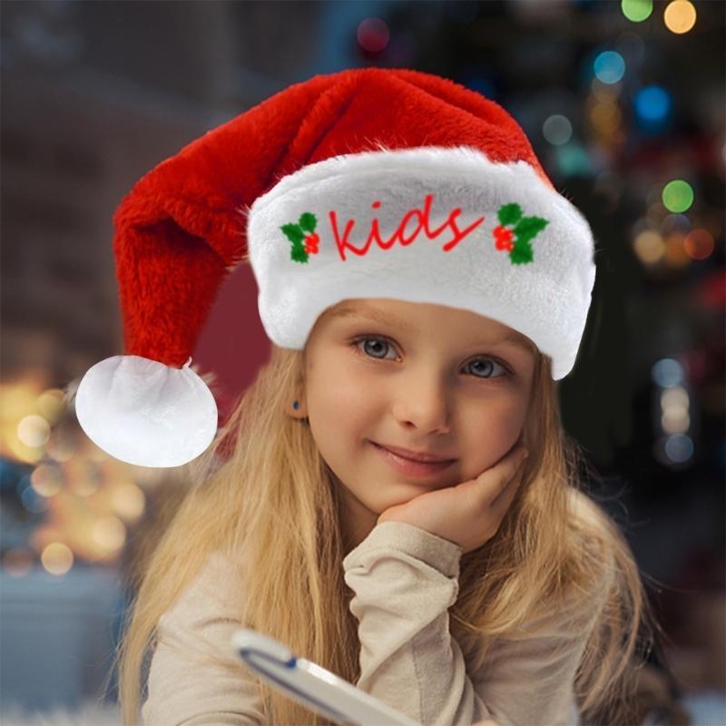 P88A Embroidery Christmas Sant - مراجعة Santa Hat Plush وسعره